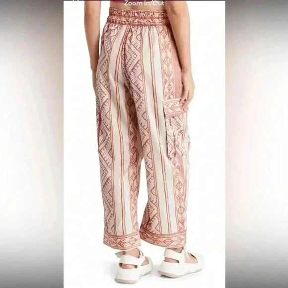 Free People Geo Cargo Pants XS NWT - Picture 3 of 7